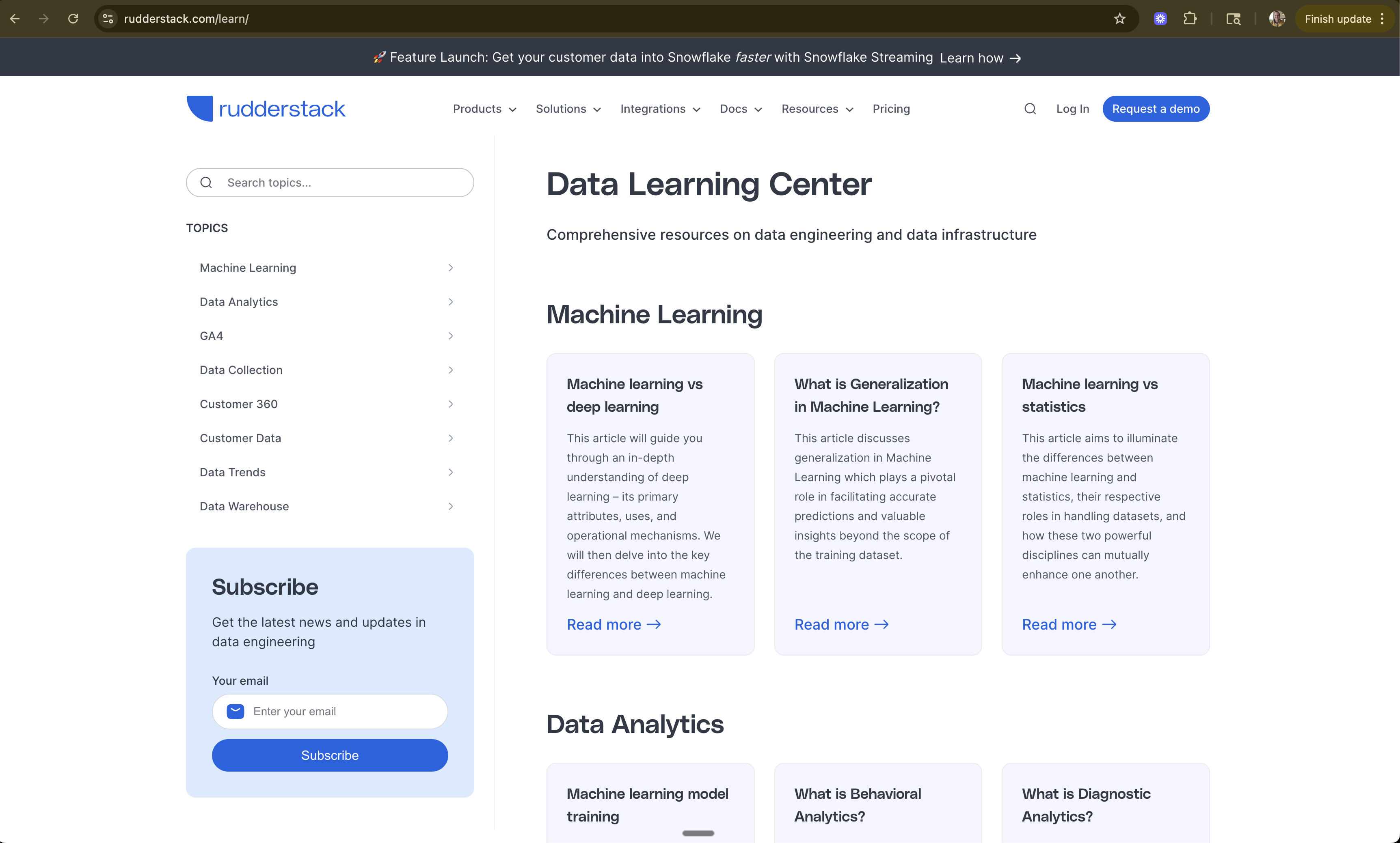 Data Learning Center
